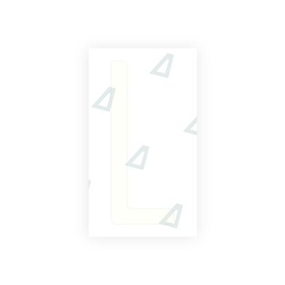 Alite Nanofilm for US (Pennsylvania) license plates - Symbol "L" - Alite