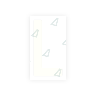 Alite Nanofilm for India license plates - Symbol "L" - Alite