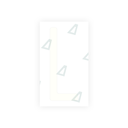 Alite Nanofilm for US (Washington State) license plates - Symbol "L" - Alite