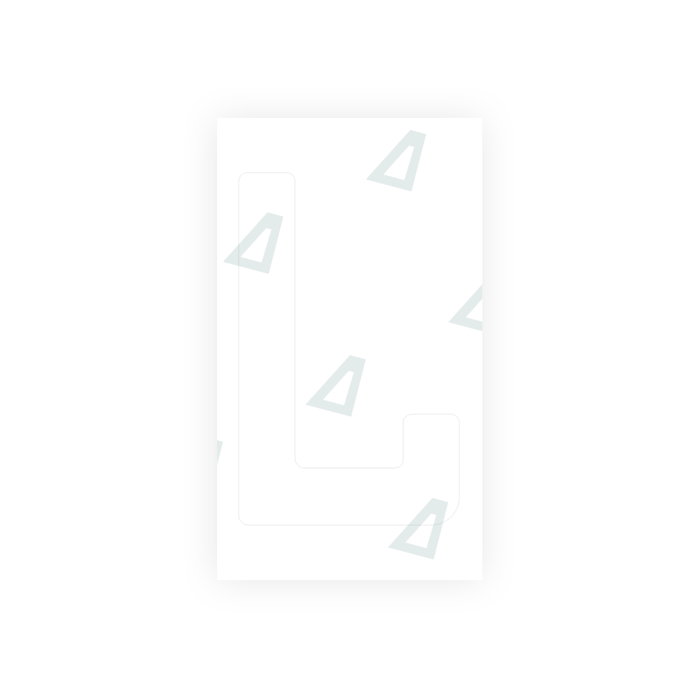 Alite Nanofilm for Uzbekistan number plates - Symbol "L" - Alite