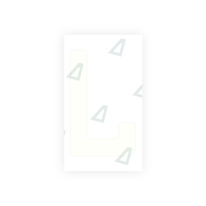 Alite Nanofilm for Uruguay license plates - Symbol "L" - Alite