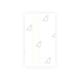 Alite Nanofilm for US (Ohio 2021) license plates - Symbol "L" - Alite