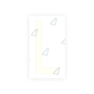 Alite Nanofilm for US (Oklahoma) Moto license plates - Symbol "L" - Alite