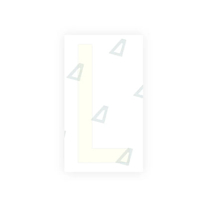 Alite Nanofilm for US (Oklahoma) Moto license plates - Symbol "L" - Alite