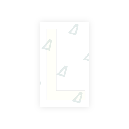 Alite Nanofilm for France license plates - Symbol "L" - Alite