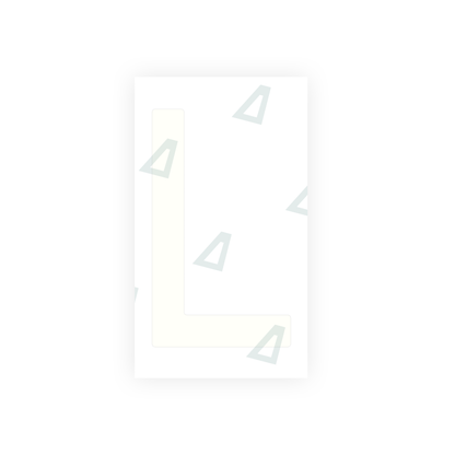 Alite Nanofilm for Spain Flat license plates - Symbol "L" - Alite