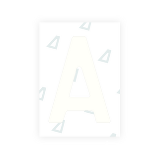 Alite Nanofilm for Latvia number plates - Symbol "A"