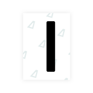 Alite Nanofilm for Latvia number plates - Symbol "I"