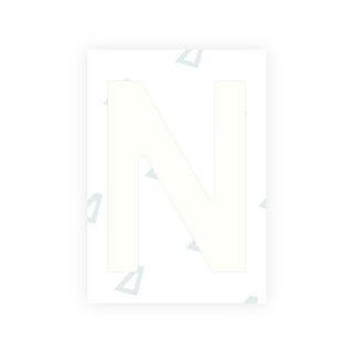Alite Nanofilm for Latvia number plates - Symbol "N"