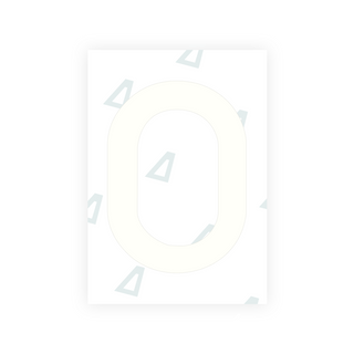 Alite Nanofilm for Latvia number plates - Symbol "O"
