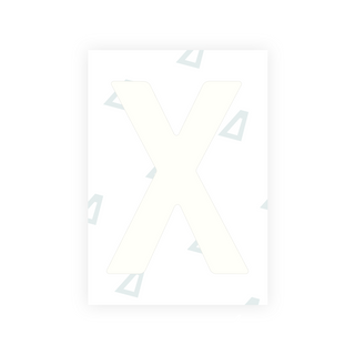 Alite Nanofilm for Latvia number plates - Symbol "X"