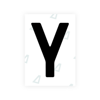 Alite Nanofilm for Latvia number plates - Symbol "Y"