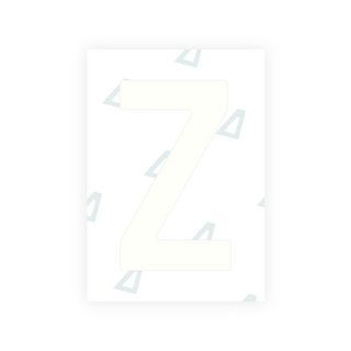 Alite Nanofilm for Latvia number plates - Symbol "Z"
