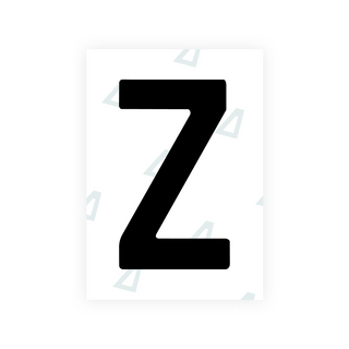 Alite Nanofilm for Latvia number plates - Symbol "Z"