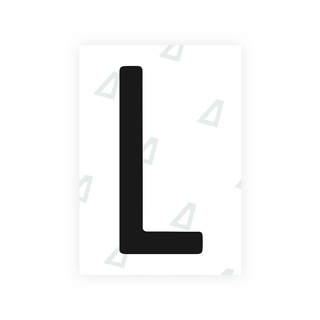 Alite Nanofilm for US (Connecticut 2013) license plates - Symbol "L" - Alite