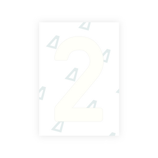 Alite Nanofilm for Lithuania number plates - Symbol "2"