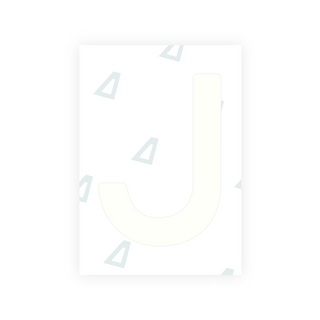 Alite Nanofilm for Lithuania number plates - Symbol "J"