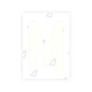 Alite Nanofilm for Lithuania number plates - Symbol "M"