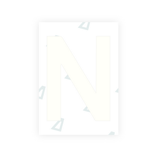Alite Nanofilm for Lithuania number plates - Symbol "N"