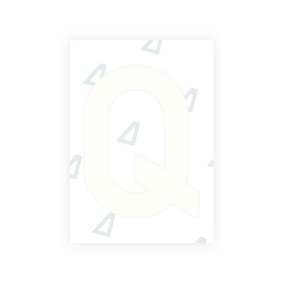 Alite Nanofilm for Lithuania number plates - Symbol "Q"