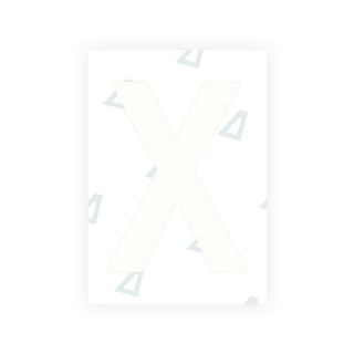 Alite Nanofilm for Lithuania number plates - Symbol "X"