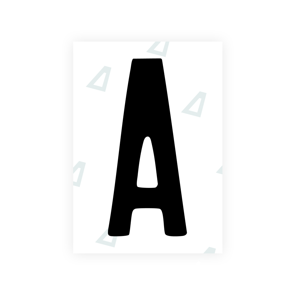 Nanofilm Alite para matrículas de EE. UU. (Colorado) - Símbolo "A"