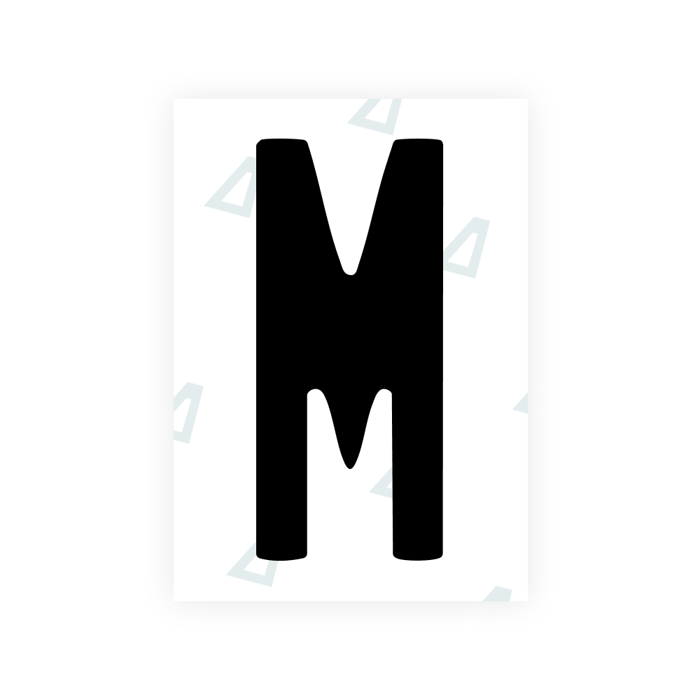 Alite Nanofilm for US (Louisiana) license plates - Symbol "M"