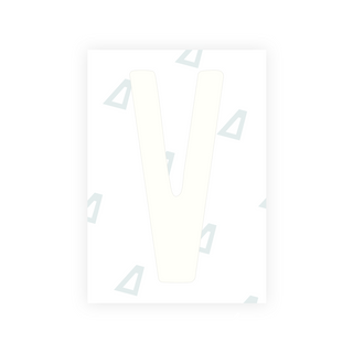 Alite Nanofilm for US (Louisiana) license plates - Symbol "V"