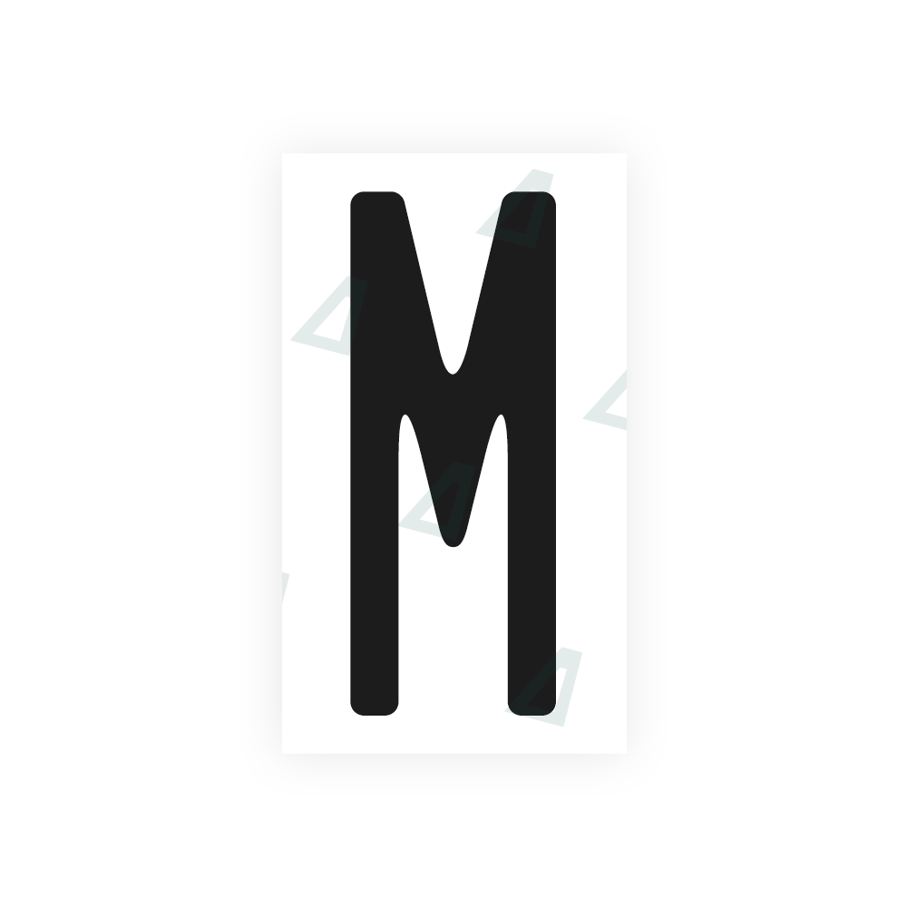 Alite Nanofilm for CA (Ontario) license plates - Symbol "M" - Alite