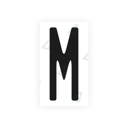 Alite Nanofilm for US (Pennsylvania) license plates - Symbol "M" - Alite
