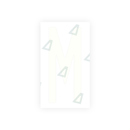 Alite Nanofilm for US (New York 1986) license plates - Symbol "M" - Alite