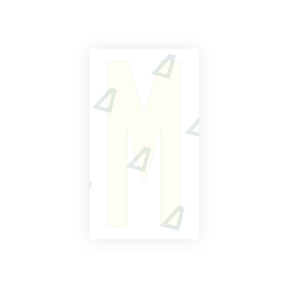Alite Nanofilm for US (New Jersey) Moto license plates - Symbol "M" - Alite