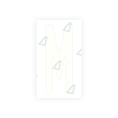 Alite Nanofilm for US (Maryland) license plates - Symbol "M" - Alite