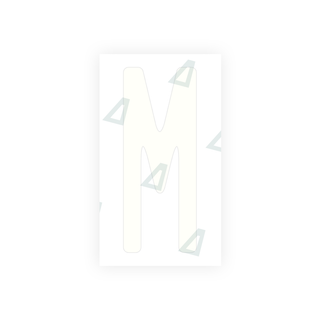 Alite Nanofilm for US (Ohio 2013) license plates - Symbol "M" - Alite