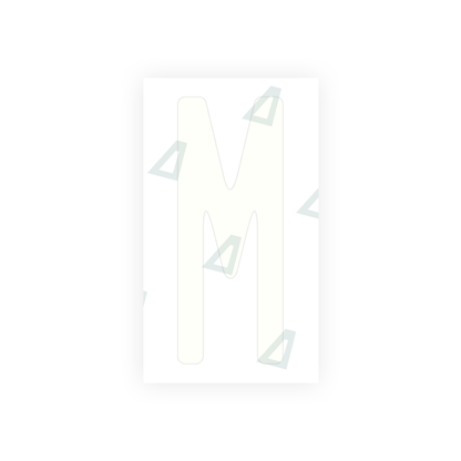 Alite Nanofilm for US (Ohio 2013) license plates - Symbol "M" - Alite
