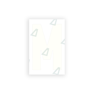 Alite Nanofilm for United Kingdom license plates - Symbol "M" - Alite