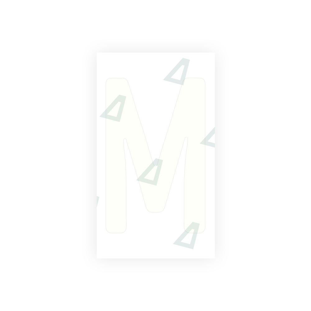 Alite Nanofilm for front Switzerland license plates - Symbol "M" - Alite