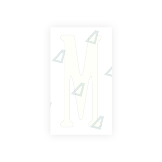 Alite Nanofilm for US (Virginia) license plates - Symbol "M" - Alite