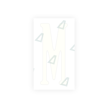 Alite Nanofilm for US (Virginia) license plates - Symbol "M" - Alite
