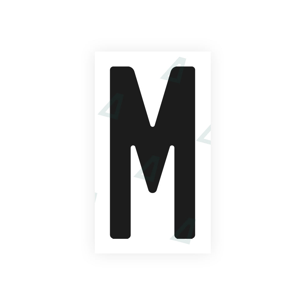 Alite Nanofilm for AUS (Victoria) license plates - Symbol "M" - Alite