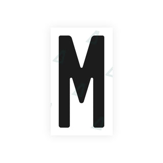 Alite Nanofilm for AUS (Victoria) license plates - Symbol "M" - Alite