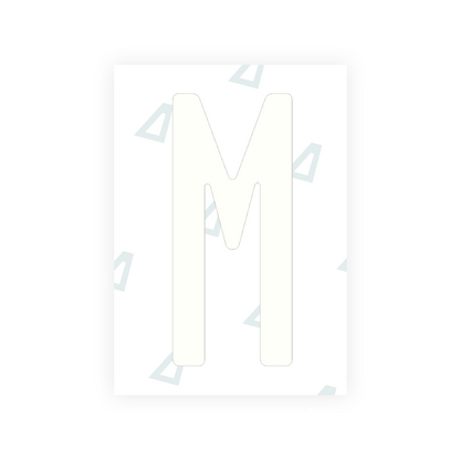 Alite Nanofilm for Guatemala license plates - Symbol "M" - Alite