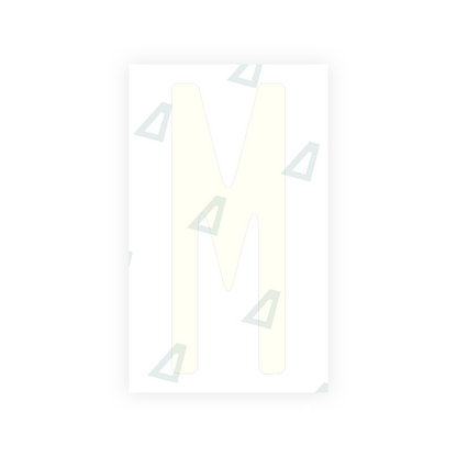 Alite Nanofilm for US (New Jersey - Embossed) license plates - Symbol "M" - Alite