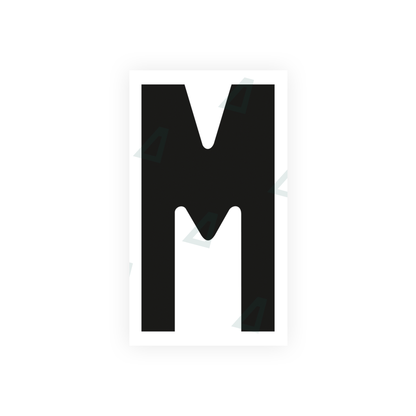 Alite Nanofilm for France license plates - Symbol "M" - Alite