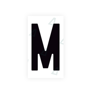 Alite Nanofilm for Spain Flat license plates - Symbol "M" - Alite