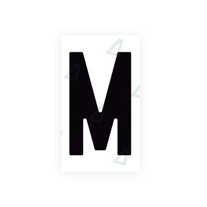 Alite Nanofilm for Spain Flat license plates - Symbol "M" - Alite