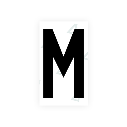 Alite Nanofilm for Greece license plates - Symbol "M" - Alite
