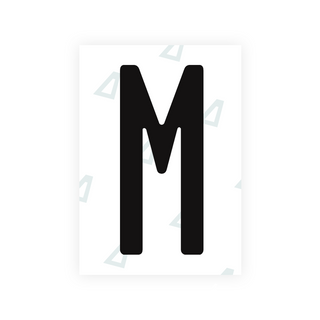 Alite Nanofilm for Guatemala license plates - Symbol "M" - Alite