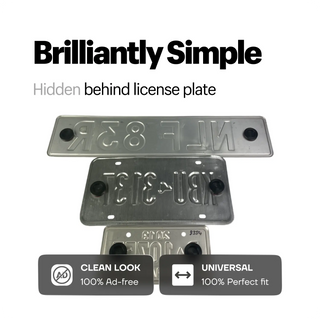 Magnetic License Plate Holder - Alite Maglock 2.0 (1 Plate)