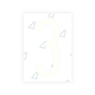 Alite Nanofilm per targhe USA (Maine) - Simbolo "3"